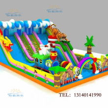 歡樂制造者 走進(jìn)南京兒童城充氣玩具廠